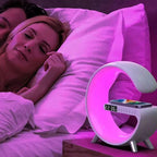 G Lamp Phone Charging Station Music Speaker 15W With App Control