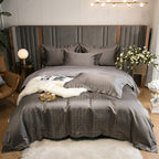 Hotel Quality "The Penthouse" Bedding Sheets Set 1000TC Cotton-Satin Doona Quilt Cover King Queen