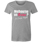 Tinder Funny Dating Tee Women's T-shirt Melbourne