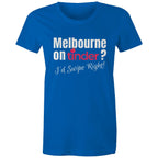 Tinder Funny Dating Tee Women's T-shirt Melbourne
