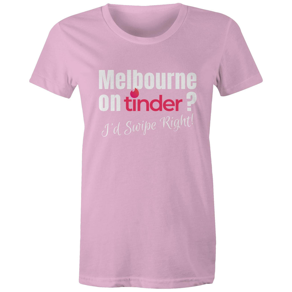 Tinder Funny Dating Tee Women's T-shirt Melbourne