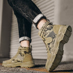 Camo Desert Boots Tactical Hiking Work Boots