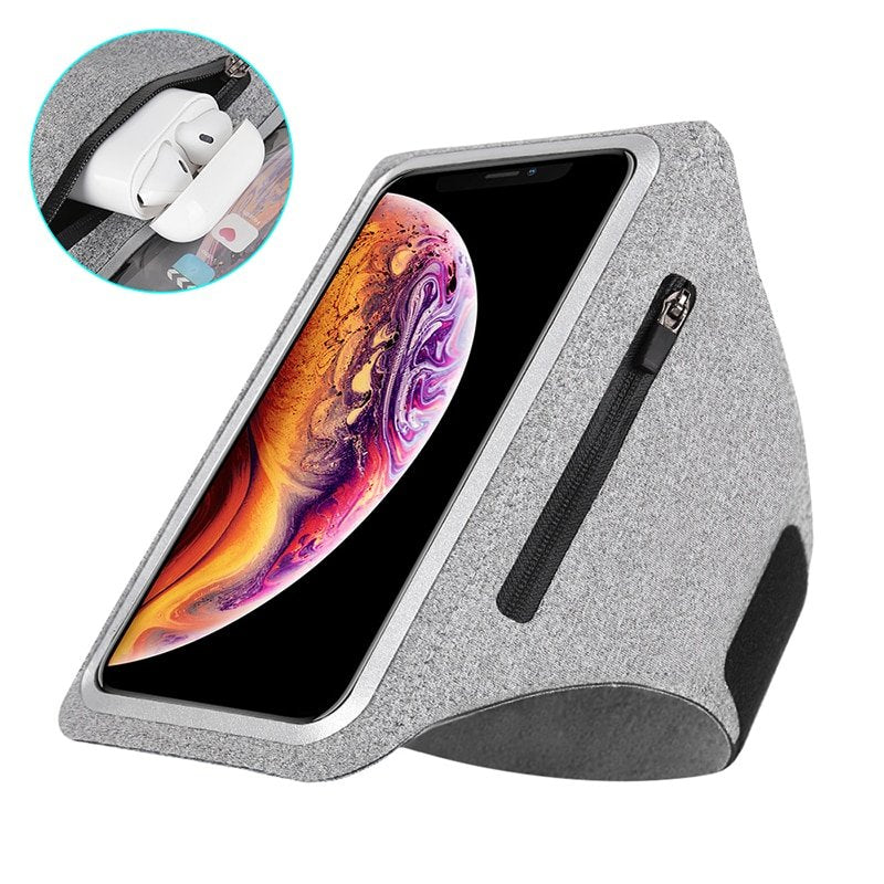 Fitness Armband Phone Holder Secure Zipper Pocket Running Cycling Sports For iPhone 14 13 12 11 Pro Max XR Samsung S22 S23 Ultra