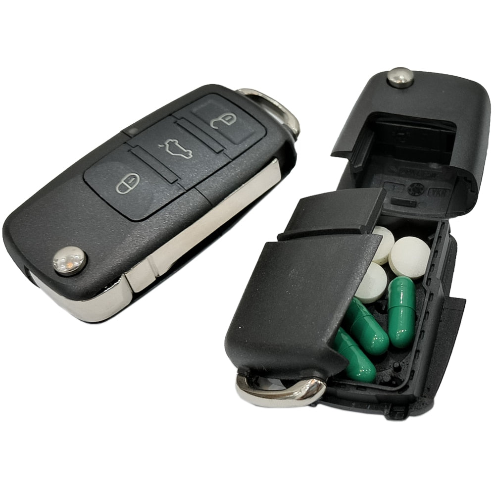 Secret Stash Car Key Fob Hide Money Valuables Hidden Compartment