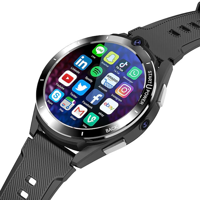 Dual-Camera SmartWatch Video Streaming HD Ultra Z40 With WiFi 4G-LTE & GPS
