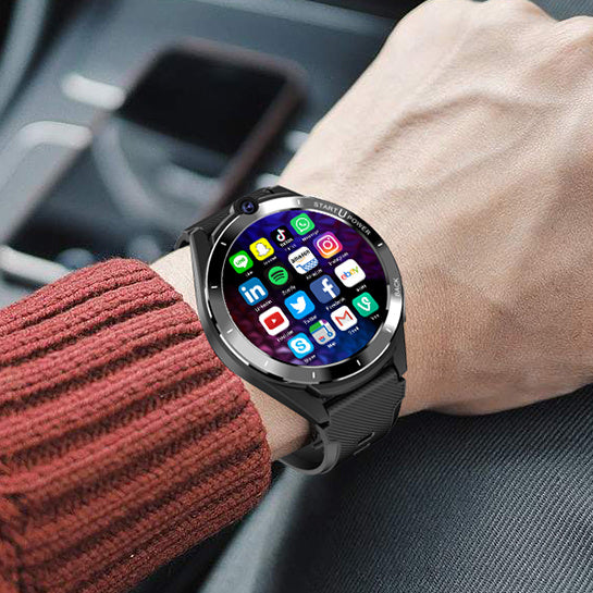 Dual-Camera SmartWatch Video Streaming HD Ultra Z40 With WiFi 4G-LTE & GPS