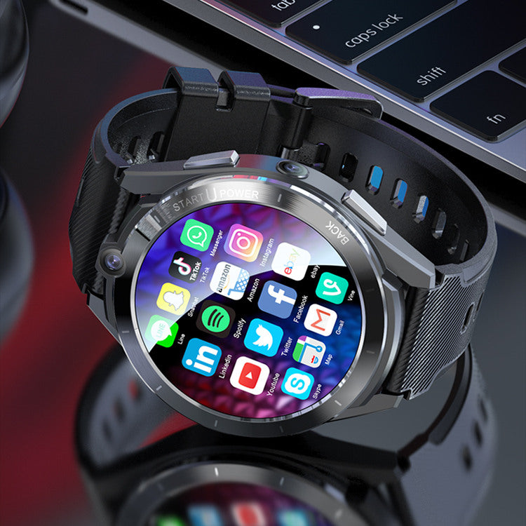 Dual-Camera SmartWatch Video Streaming HD Ultra Z40 With WiFi 4G-LTE & GPS