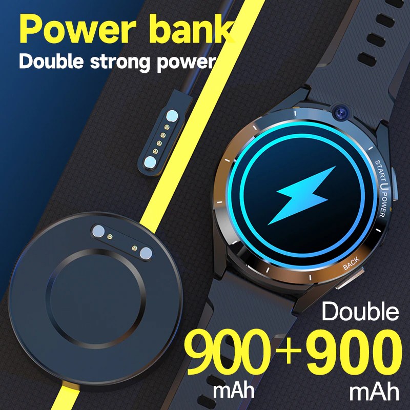 Dual-Camera SmartWatch Video Streaming HD Ultra Z40 With WiFi 4G-LTE & GPS