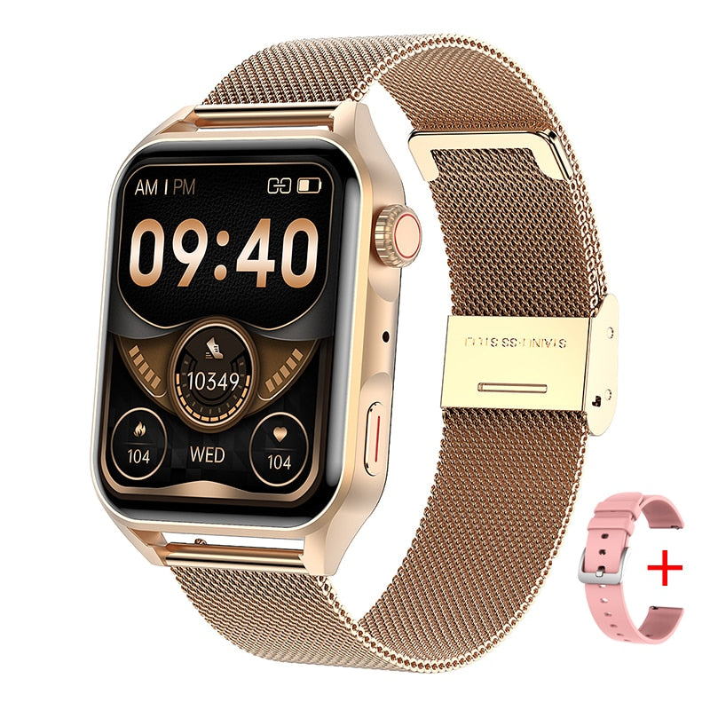 Smart Watch Split-Screen Always On HD Display Ultra Thin