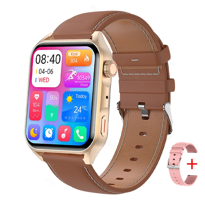 Smart Watch Split-Screen Always On HD Display Ultra Thin