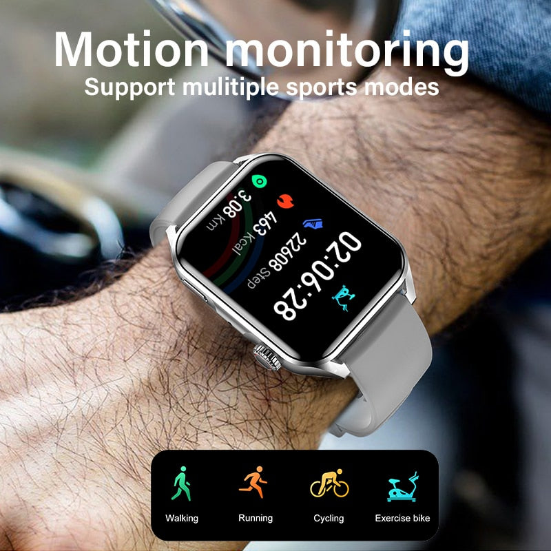 Smart Watch Split-Screen Always On HD Display Ultra Thin
