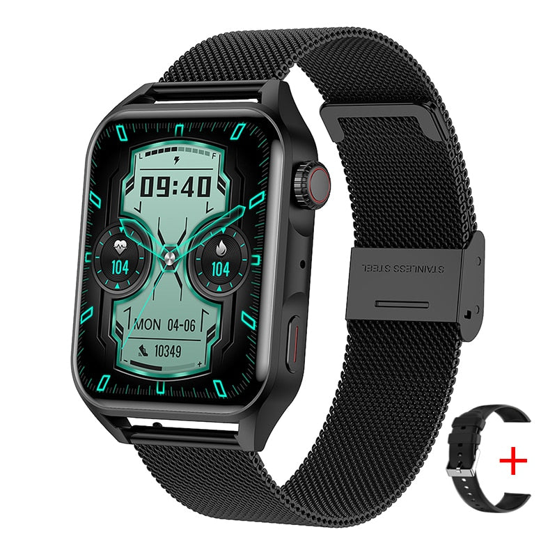 Smart Watch Split-Screen Always On HD Display Ultra Thin