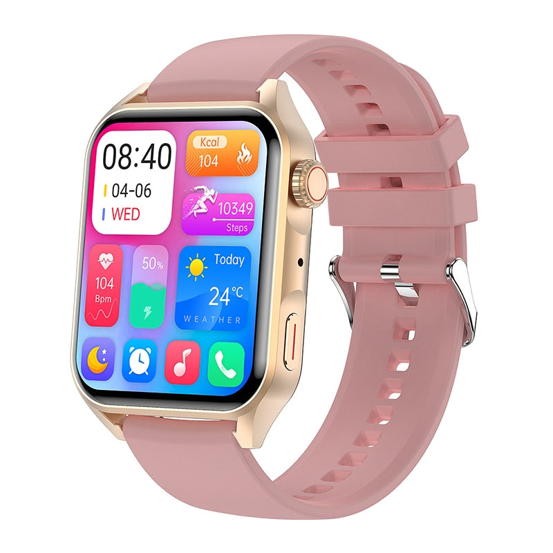 Smart Watch Split-Screen Always On HD Display Ultra Thin