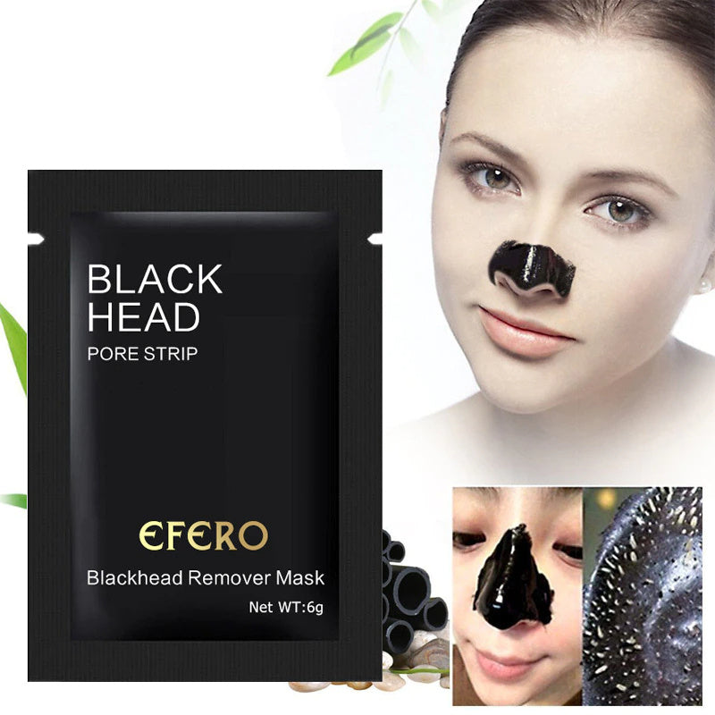 Unisex Blackhead Remover Face & Nose Peel Mask Strips Deep Cleansing Skin Care Patch