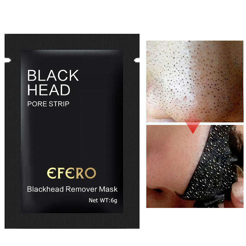 Unisex Blackhead Remover Face & Nose Peel Mask Strips Deep Cleansing Skin Care Patch