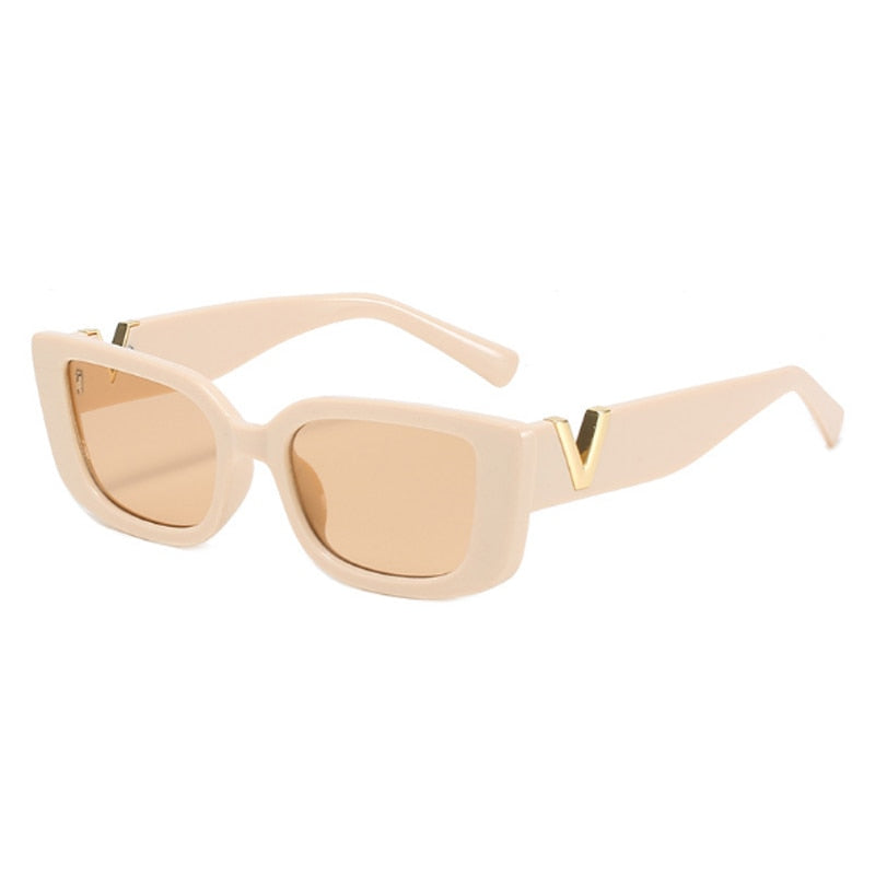 V-Frame Slimline Stylish Women's Sunglasses