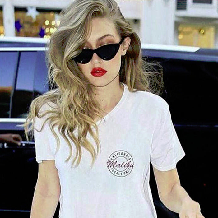 Vintage Cat Eye Sunglasses Classic Movie Star Design