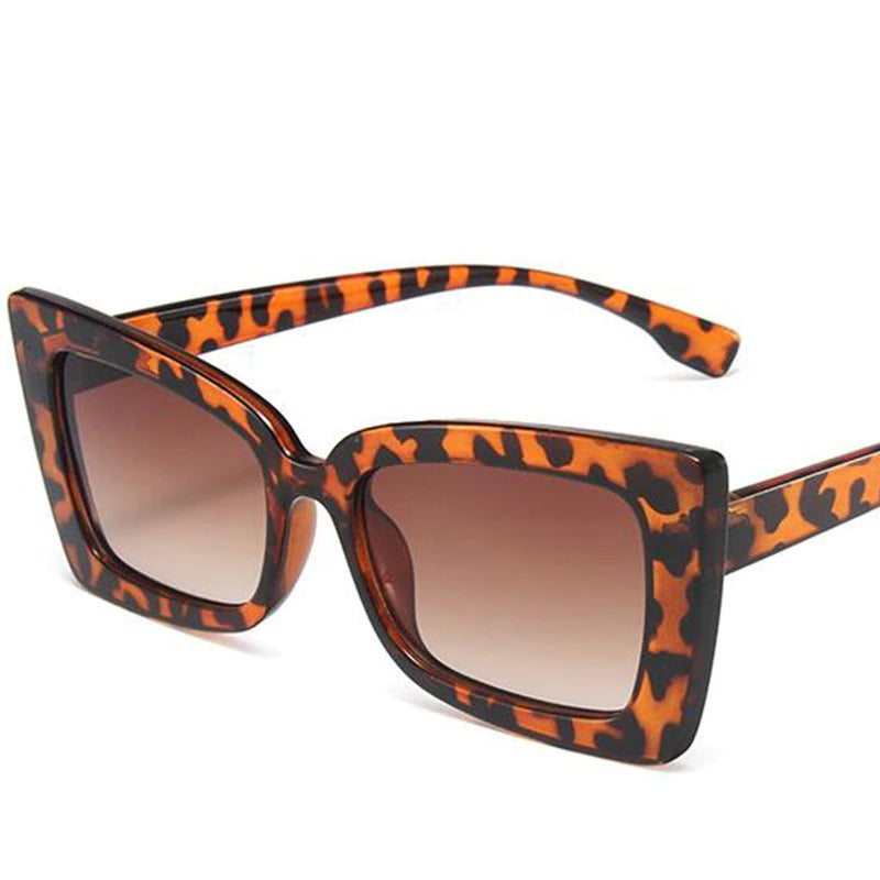 Vintage Square Butterfly Sunglasses Retro Classic Design