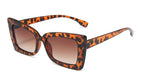 Vintage Square Butterfly Sunglasses Retro Classic Design