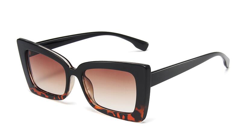 Vintage Square Butterfly Sunglasses Retro Classic Design