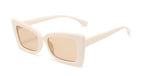 Vintage Square Butterfly Sunglasses Retro Classic Design