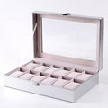 Deluxe Watch Storage Case For Watches Collection Organiser Display Box
