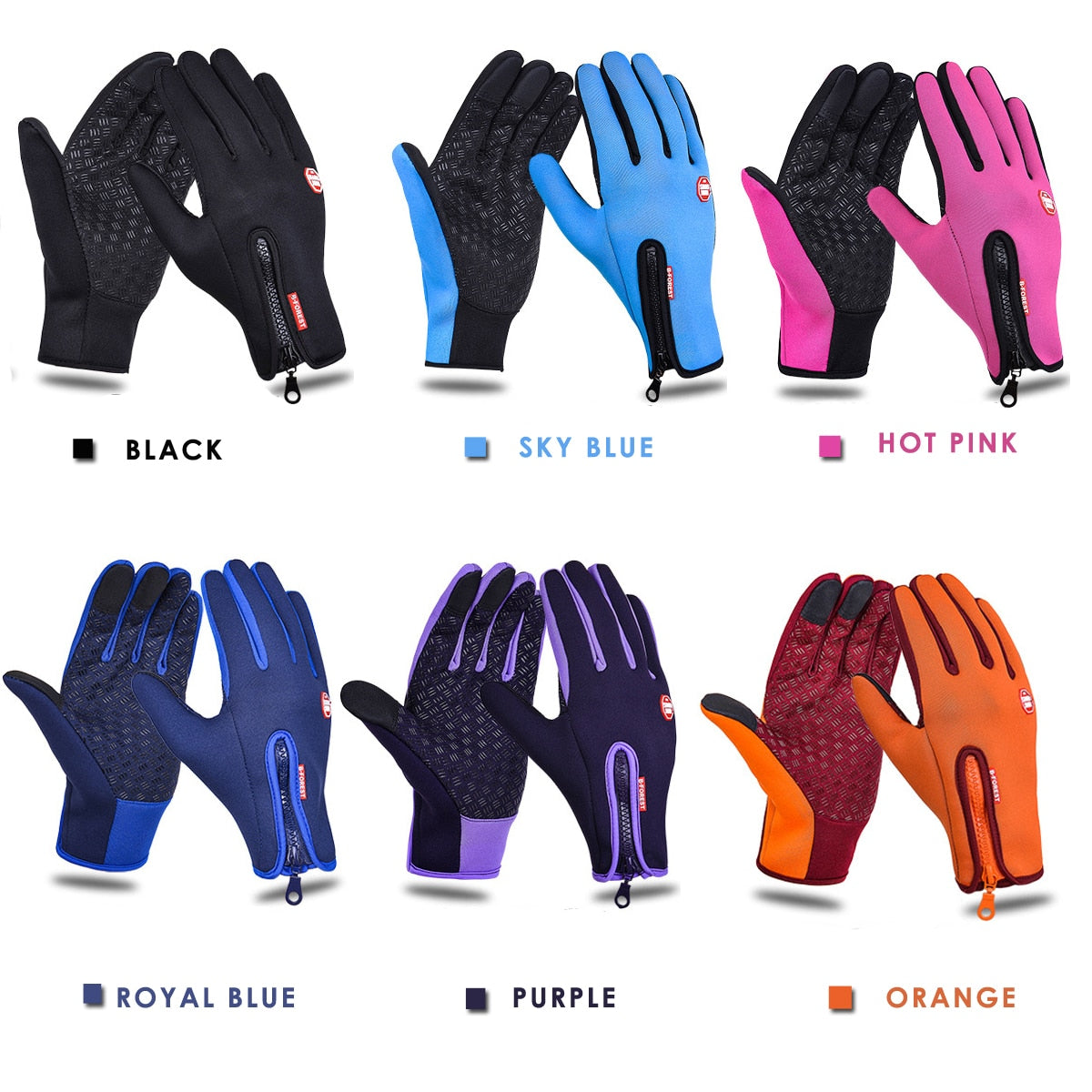 Waterproof Thermal Warm Gloves Touchscreen Friendly