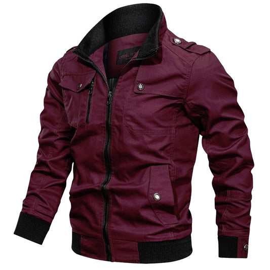 Windbreaker Outwear Bomber Jacket Streetwear Men's-Bomber Windbreaker Jacket-Keep Melbourne Marvellous Official Store