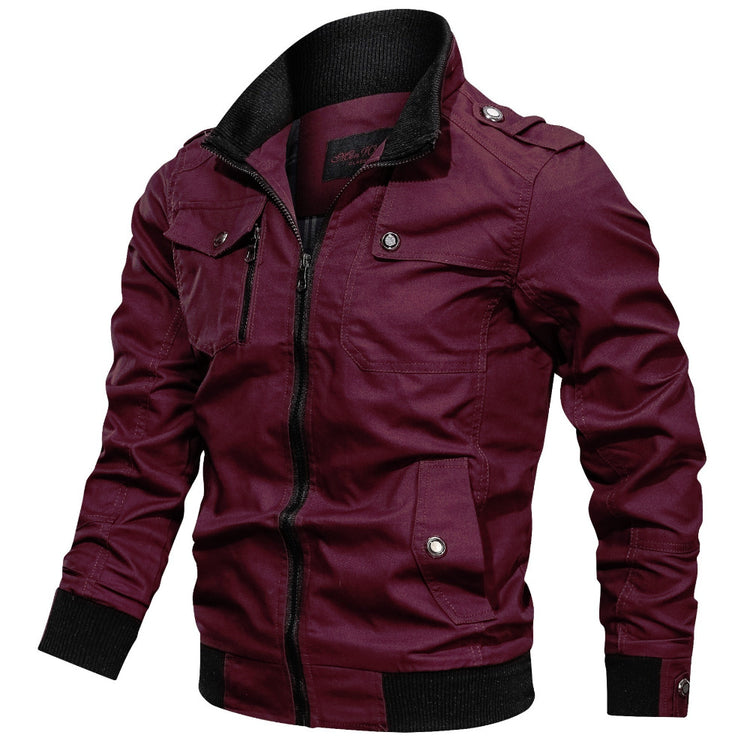 Windbreaker Outwear Bomber Jacket Streetwear Men's-Bomber Windbreaker Jacket-Keep Melbourne Marvellous Official Store