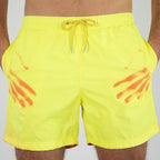 Magic Color Changing Beach Shorts - Swimming Bathers Surf Boardshorts