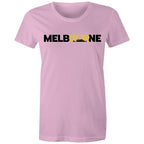 Melbourne City Skyline Skyscrapers Women's T-shirt