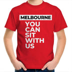 Kids T-shirt "Sit with us Melbourne" Best Friends Unisex Tee