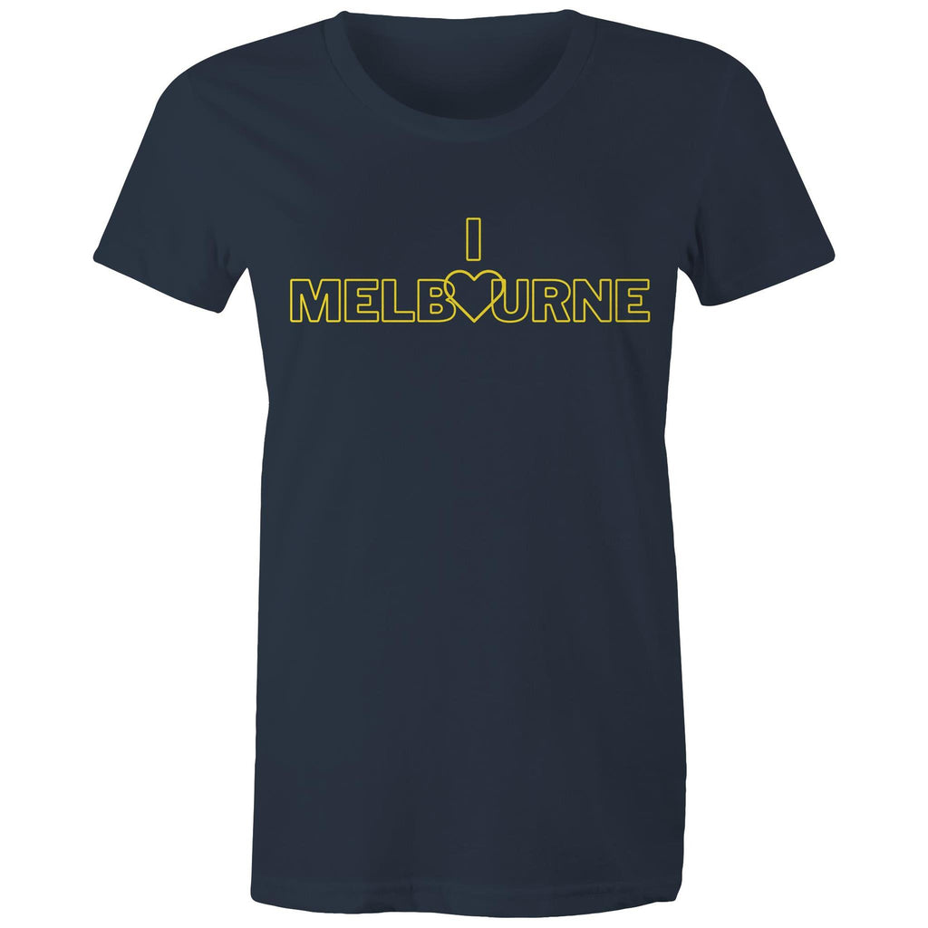 "I Love Melbourne" - Women's City Statement T-shirt