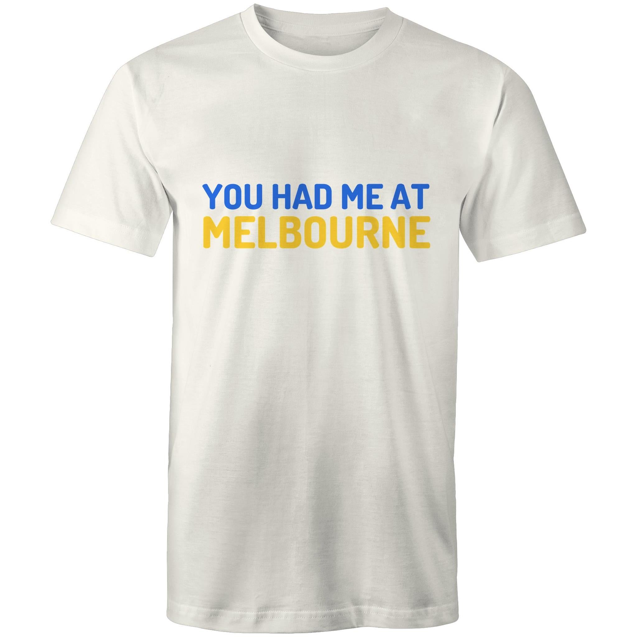 Men's Funny T-shirt "You Had Me At Melbourne" Famous Jerry Maguire Movie Quote Plus Sizes