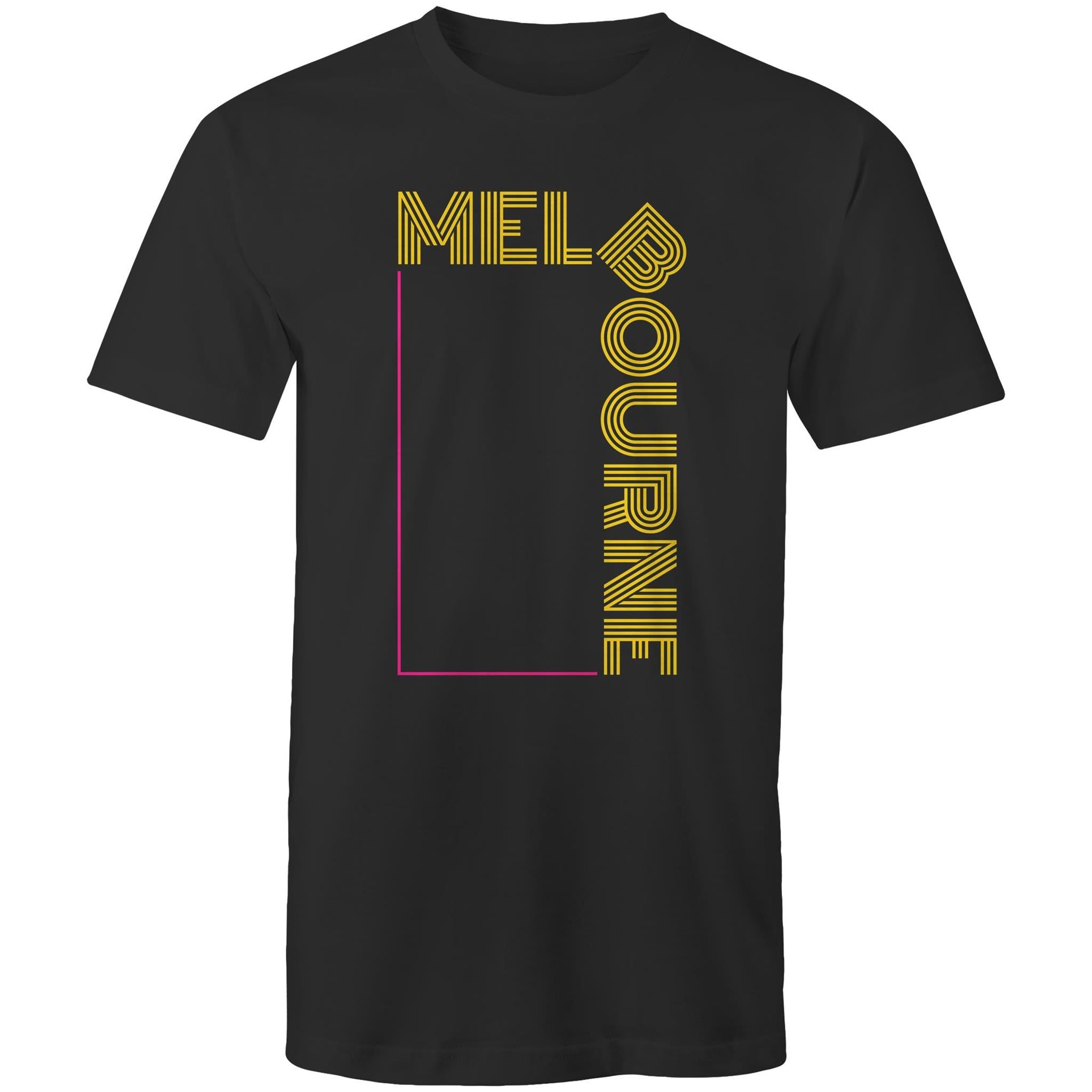 Pop Culture T-shirt Melbourne - Art Deco Heavyweight Tee Men's Oversize Plus Sizes