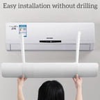 Air Conditioner Deflector Wind Shield Redirect Blowing Baffle Cover Universal Fit