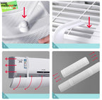 Air Conditioner Deflector Wind Shield Redirect Blowing Baffle Cover Universal Fit