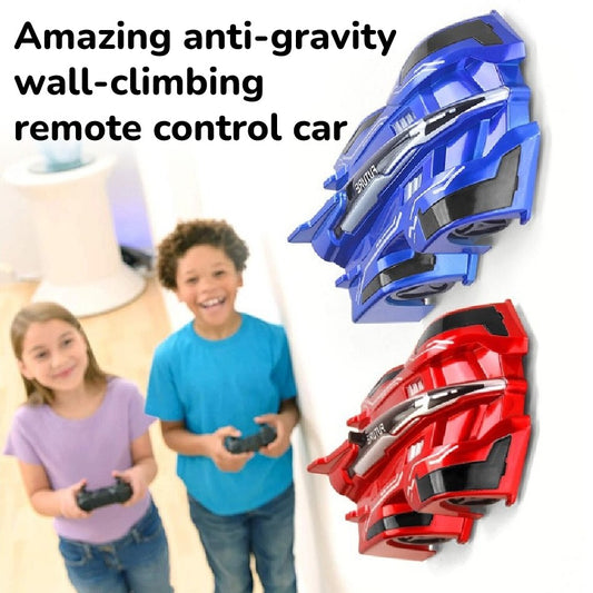 Wall Climbing Toy Car Kids Remote Control Anti-Gravity Racer