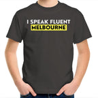 Funny Kids T-shirt "I Speak Fluent Melbourne"