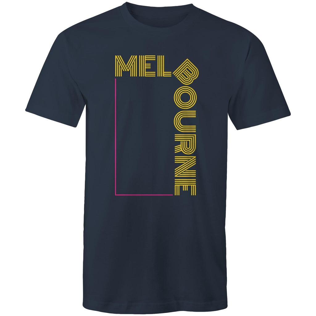 Pop Culture T-shirt Melbourne - Art Deco Heavyweight Tee Men's Oversize Plus Sizes