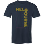 Pop Culture T-shirt Melbourne - Art Deco Heavyweight Tee Men's Oversize Plus Sizes