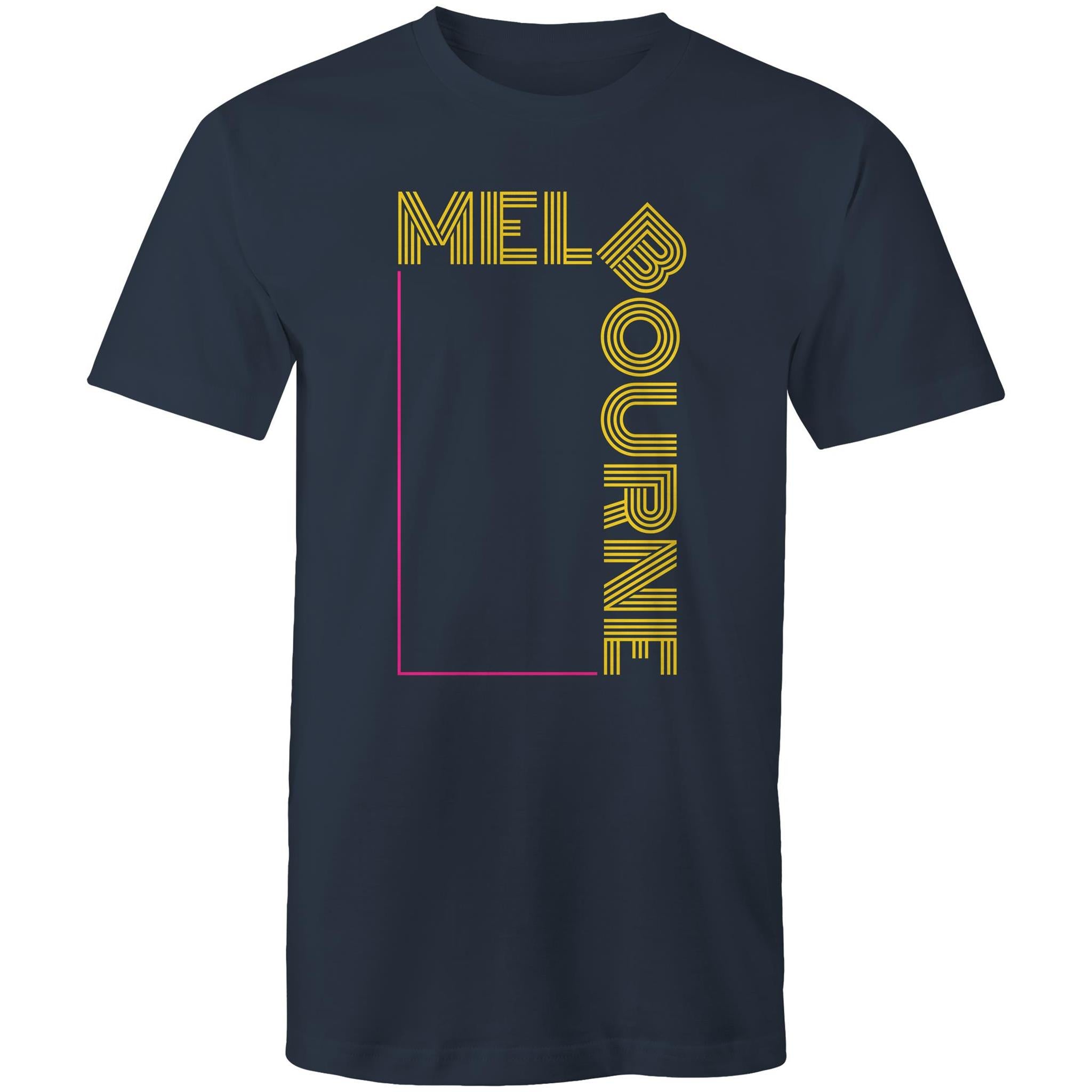 Pop Culture T-shirt Melbourne - Art Deco Heavyweight Tee Men's Oversize Plus Sizes