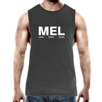 Proud of Melbourne Born and Raised Men's Tank Top Gym Workout Singlet