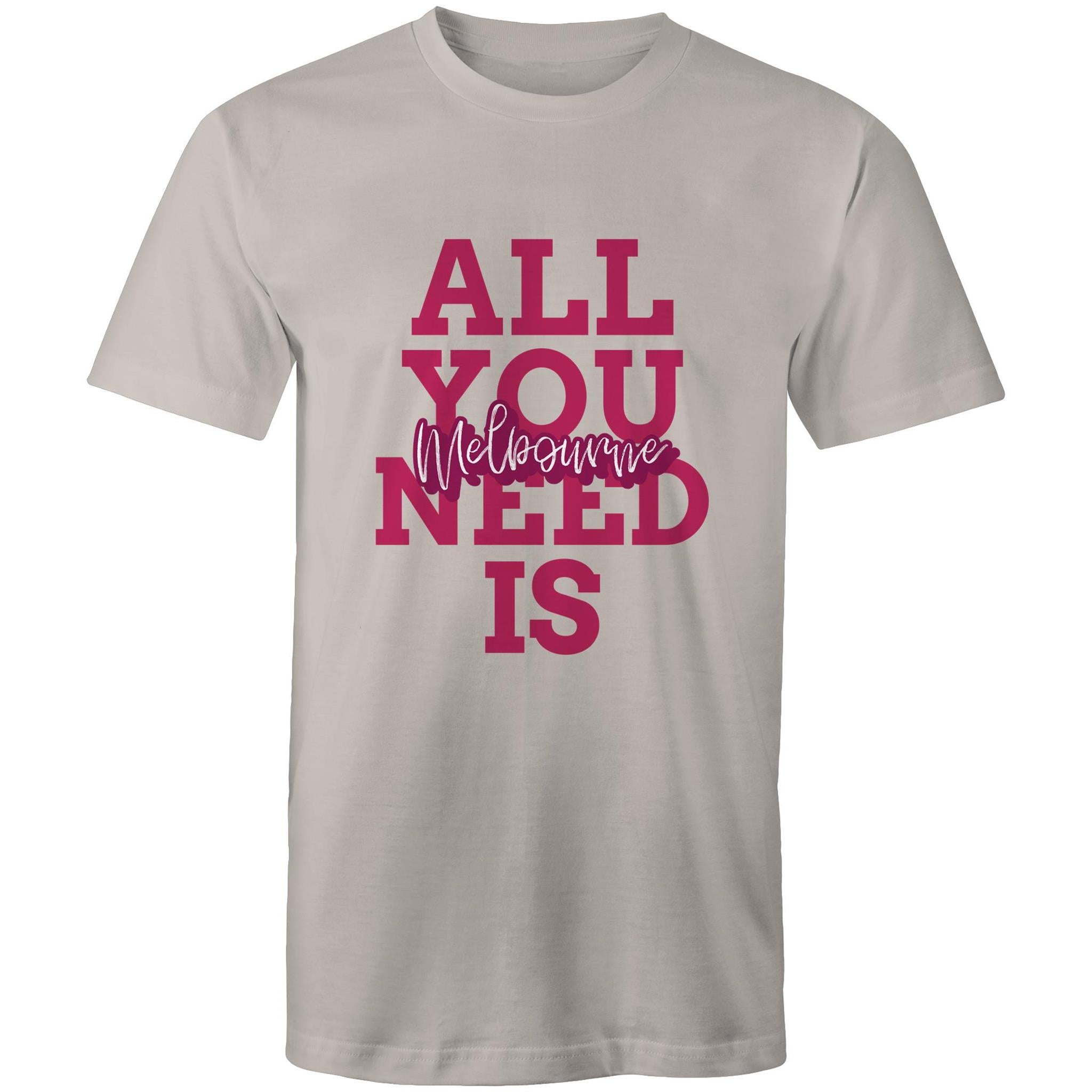 "All You Need Is Melbourne" - Men's Love T-shirt Plus Sizes