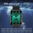 Smart Watch Split-Screen Always On HD Display Ultra Thin