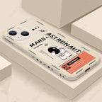 Astronaut Mars iPhone Case Phone Cover Space Mobile Jacket