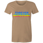 Forever Melbourne - Women's Colourful Rainbow T-shirt