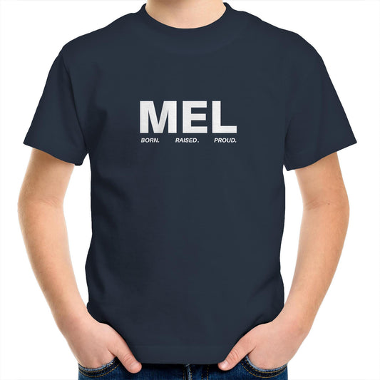 Kids Proud of Melbourne Born and Raised T-shirt Unisex-Keep Melbourne Marvellous Official Store