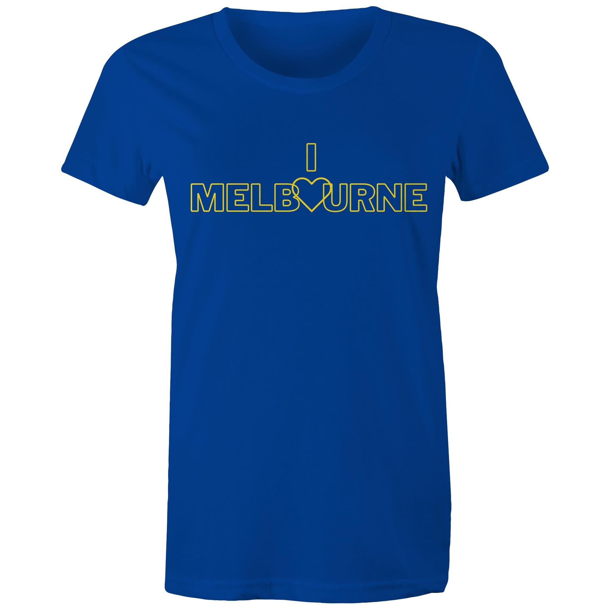 "I Love Melbourne" - Women's City Statement T-shirt