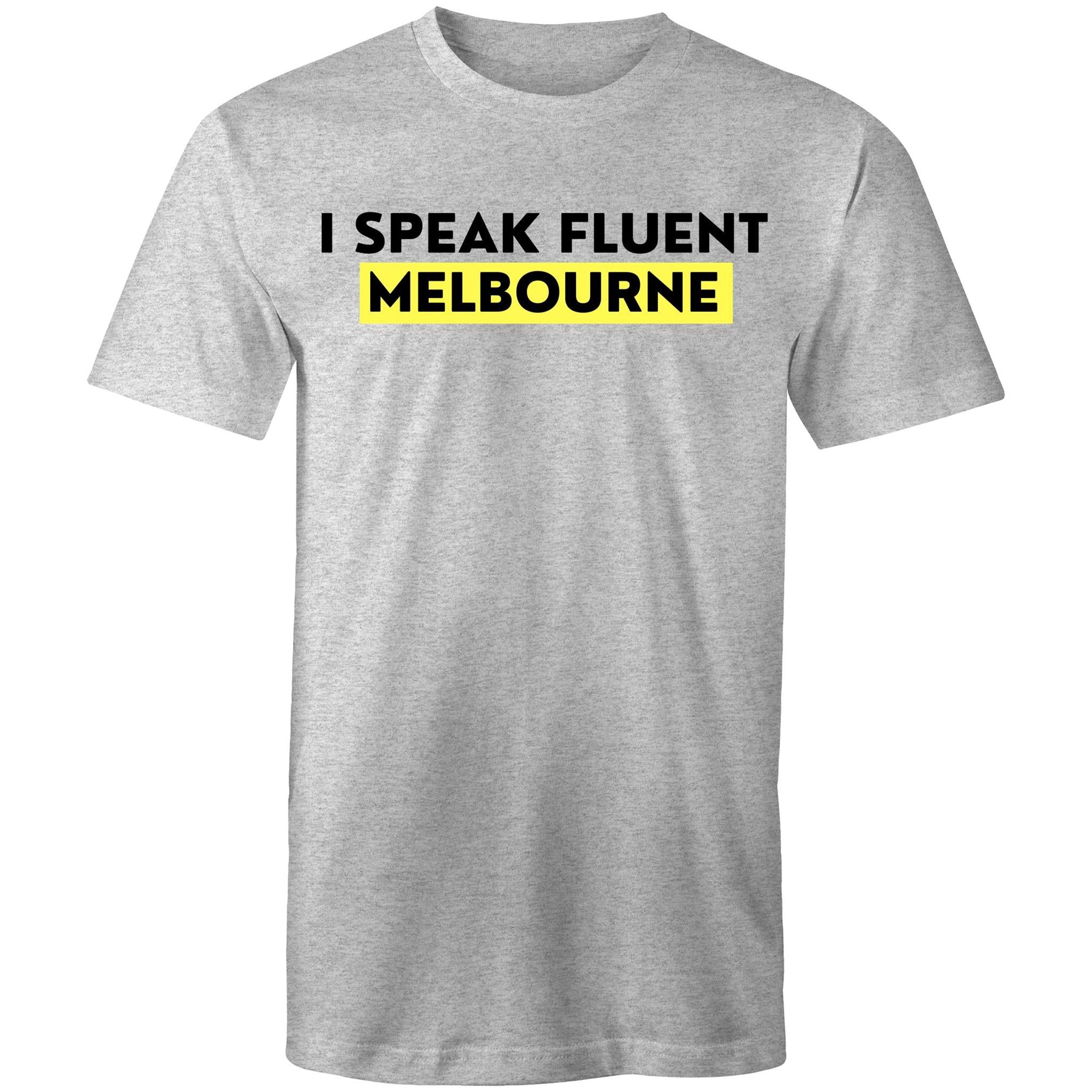 Funny "I Speak Fluent Melbourne" T-shirt Plus Sizes